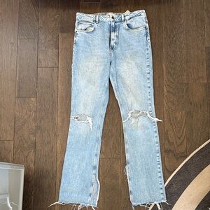 Zara Light Blue Denim Jeans
